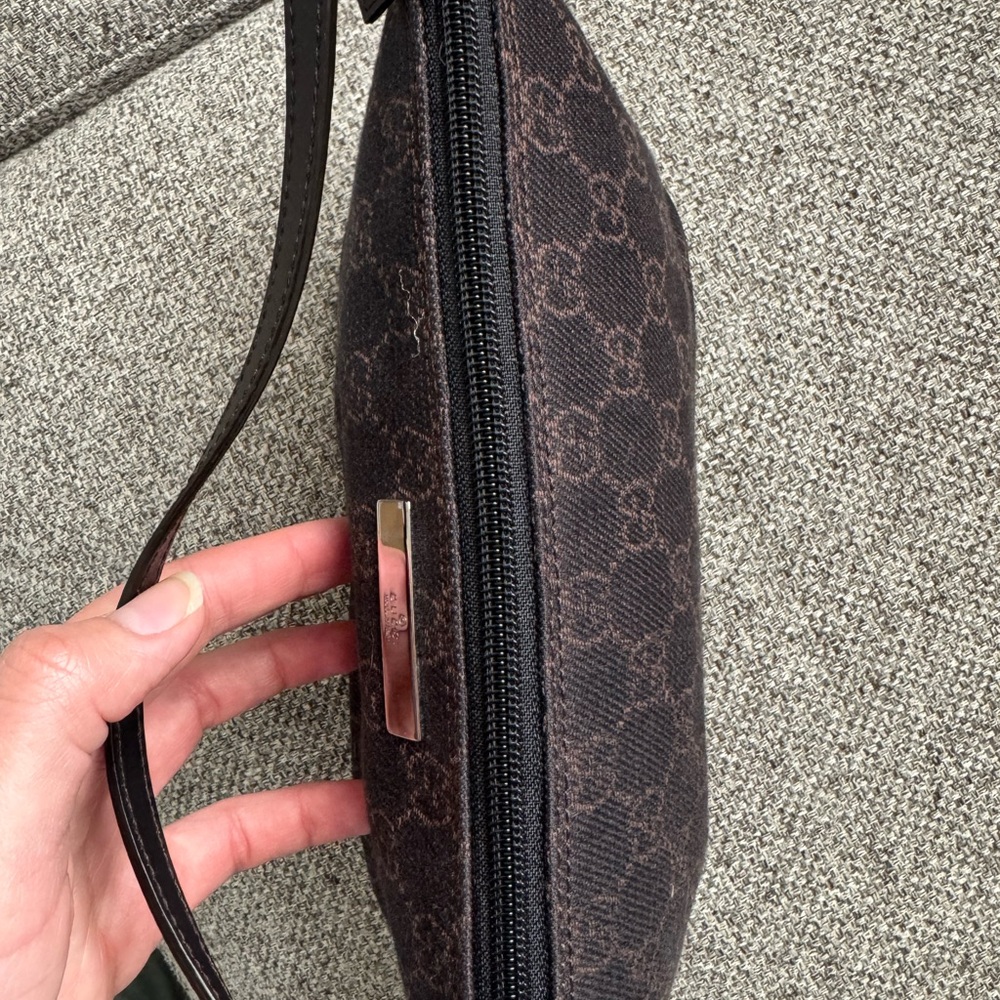 Authentic Gucci GG Canvas Brown 07198 Accessory Pouch/pochette - Picture 10 of 15